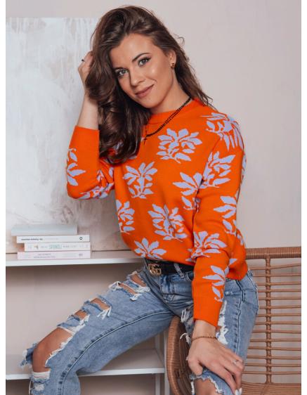 Dámsky sveter SWEET BUNNY oranžový