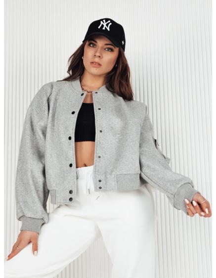 Dámská bunda bomber BONDAI šedá