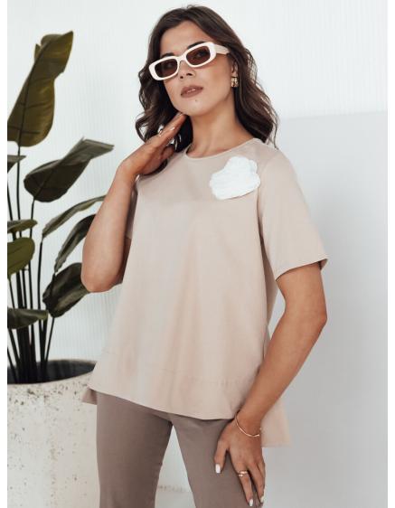 Dámske tričko BINDA beige