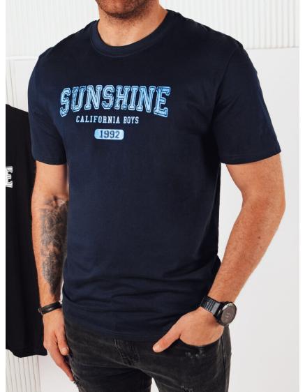 Férfi ETRA nyomtatott ing sötétkék