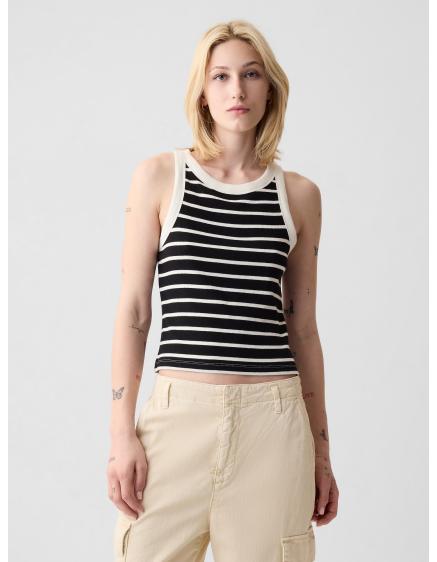 Tílkový crop top