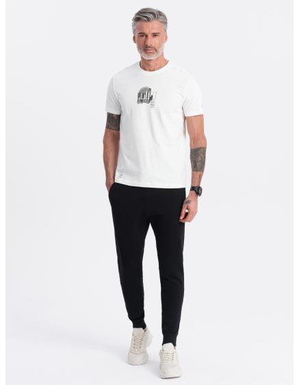 Pánske tepláky jogger čierne