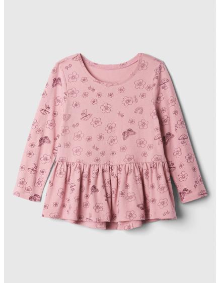Baby peplum top