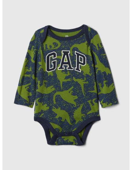 Gyerek pamut logós bodysuit