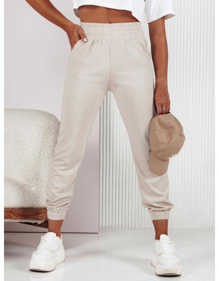 Dámske tepláky FASHIONCORE Béžová