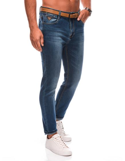 Pánske džínsy P1490 modré