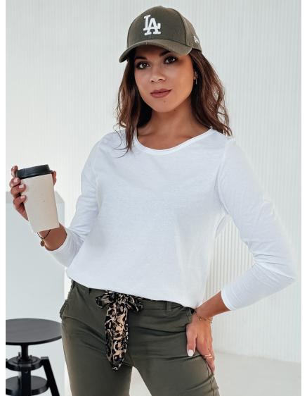 MINIMODA blúzka s príveskom biela, jedna veľkosť