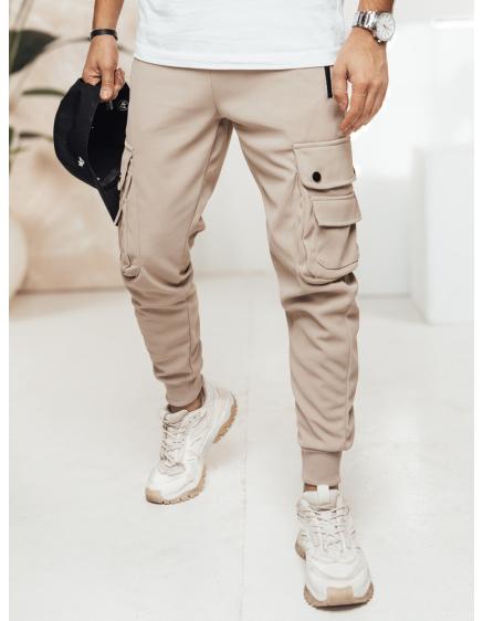Pánske nohavice cargo khaki