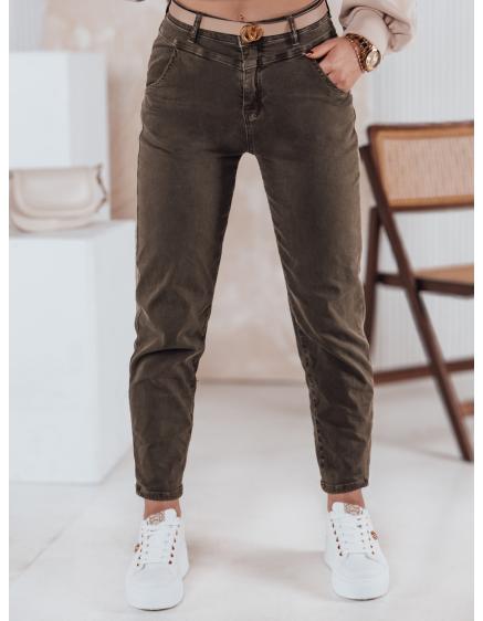 Dámské džínové kalhoty STREETSTYLE tmavě šedé