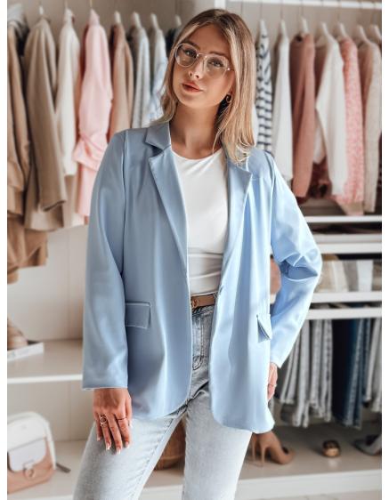 Dámske sako RESIDAL, jedna veľkosť, oversize, modrá