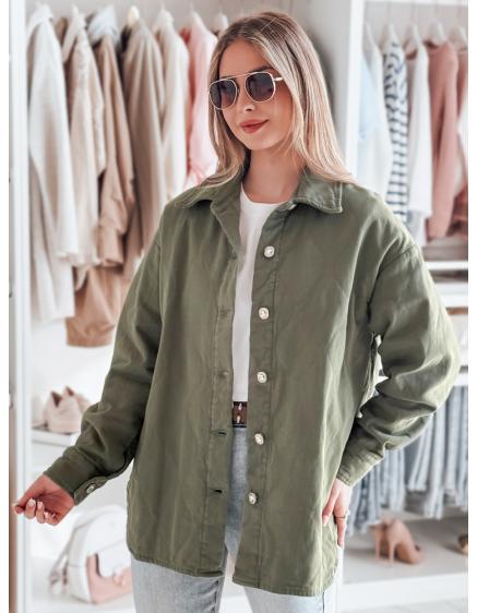 Dámska prechodná bunda oversize KOSMOJACK, khaki