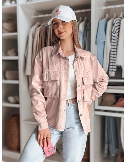 Dámska prechodna bunda one size s hviezdičkami STRASHINE borůvková