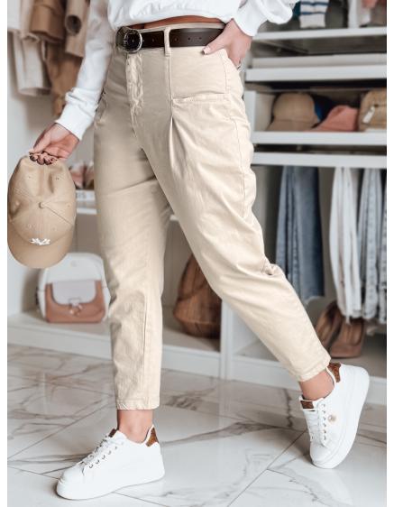 Dámské chino kalhoty CHINOSKA světle béžové