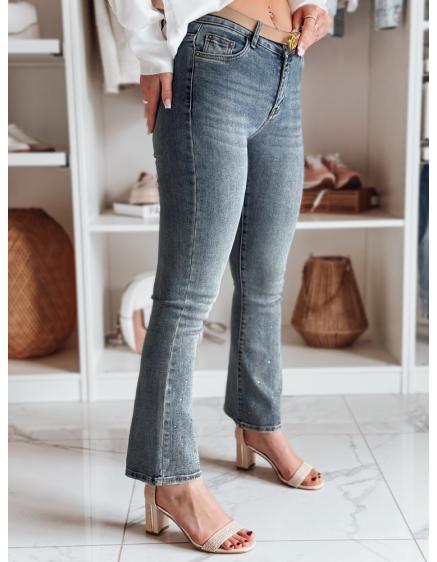 Női slim fit nadrág övvel LINESKA khaki