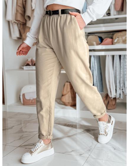 Női chino nadrág övvel TAILANDI latte