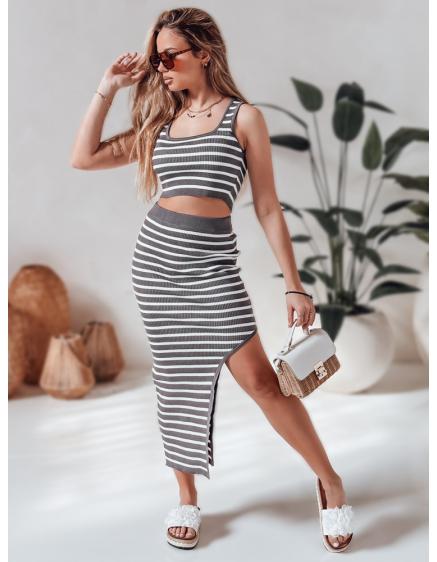 Dámská souprava SUMMERS one size šedá
