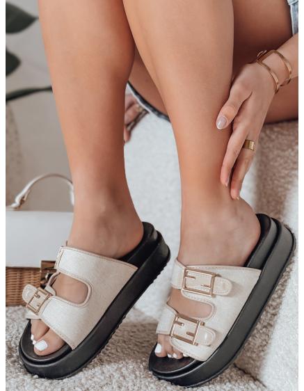 Dámske šľapky FLATSTEP béžové