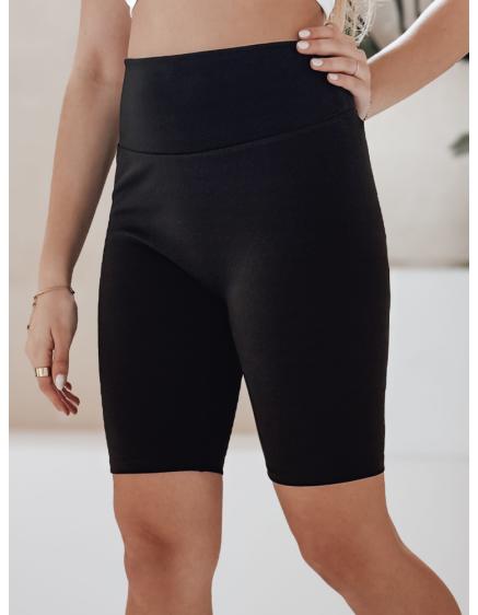 Dámske cyklistické šortky SOFT AND FIT čierne