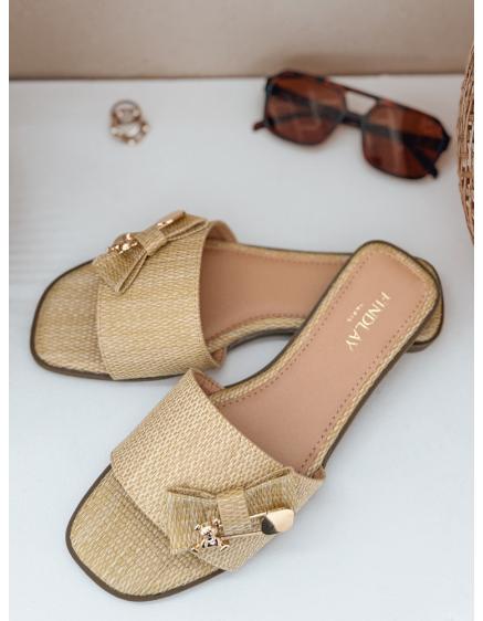 Dámske žabky TEDDYLUXE béžové