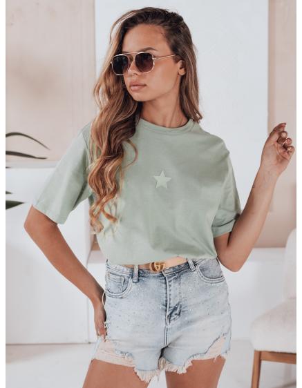 Dámske džínsové šortky so zirkónmi LIKE A STAR modré