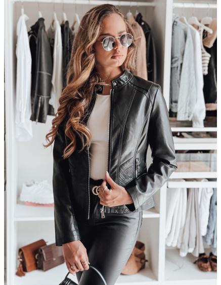Dámska koženková bunda ROCKYLADY čierna