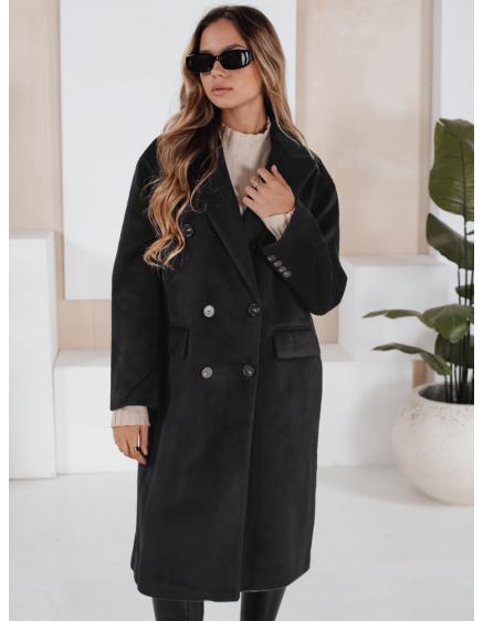 Dámska oversized čierna zimná bunda