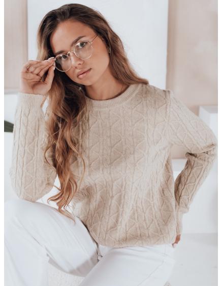 Dámský svetr BRAVINA béžový