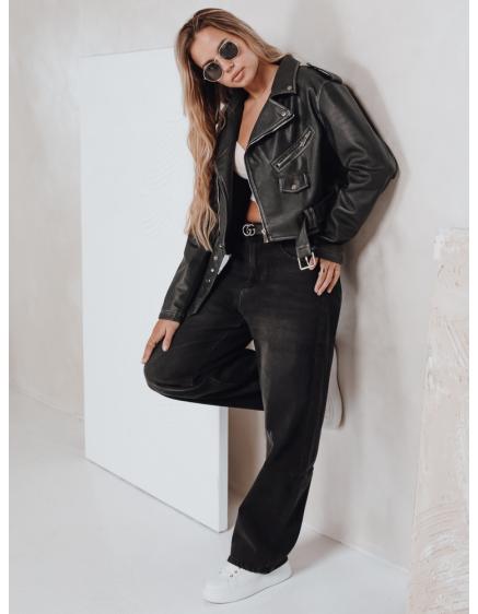 Dámské džíny balloon fit, černé