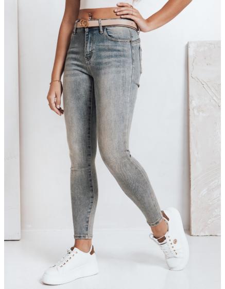 Női push-up skinny farmer, kék