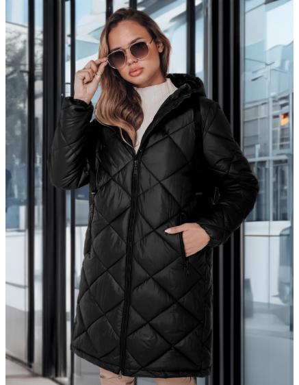 Dámská zimní bunda SNOWVIBE černá prošívaná