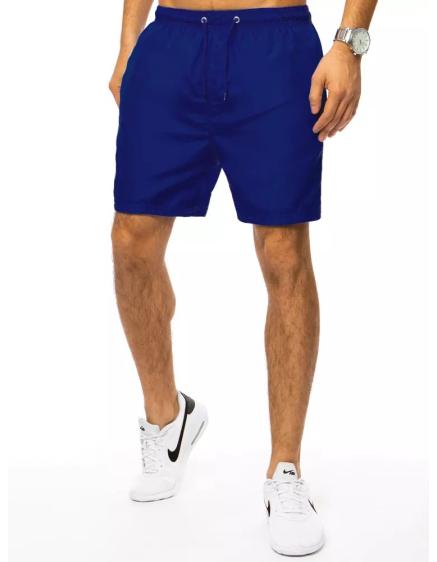 Férfi nyomtatás nélküli fürdőruha kék SWIM