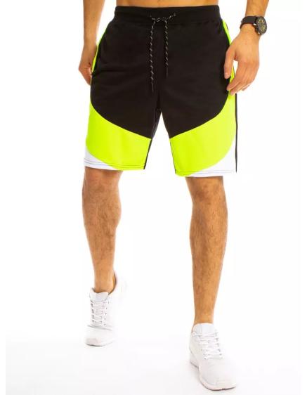 Pánske teplákové kraťasy čierne SUMMER