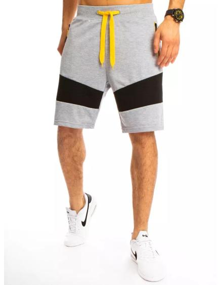 Férfi melegítőnadrág világosszürke STRIPES