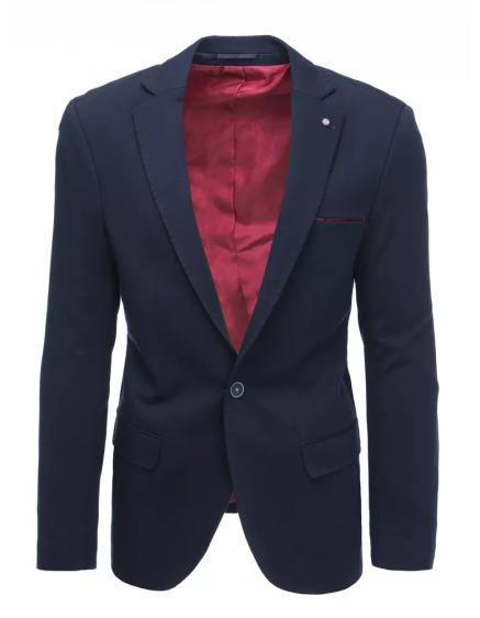 Pánske elegantné sako modré SUPER