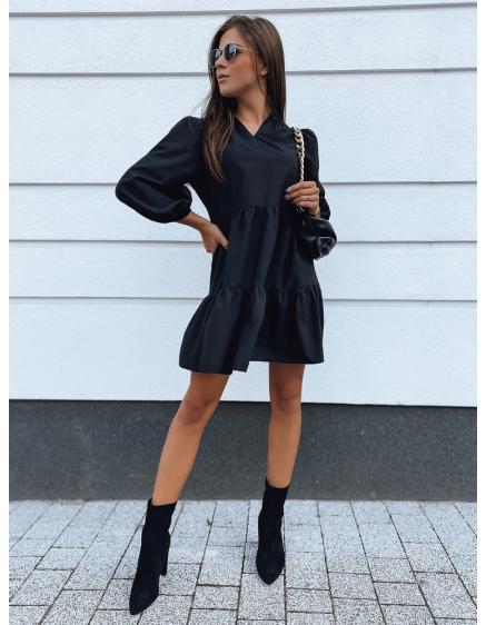 Női elegáns ruha SALLENTA fekete