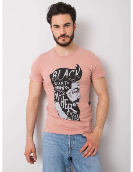 Férfi Dirty Pink pamut póló Aiden
