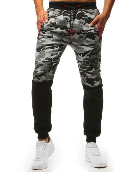 Pánske tepláky CAMO svetlo šedá