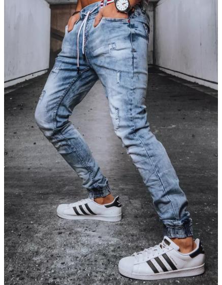 Pánske joggers nohavice PREMIUM modré