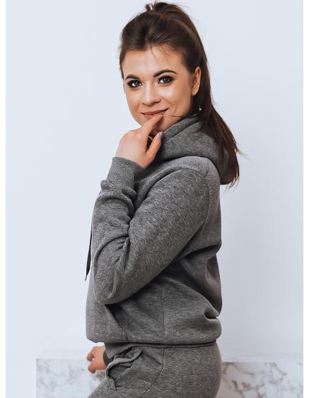 Dámska mikina LARA II tmavo šedá