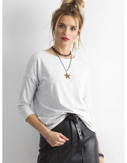 Dámská halenka APRIL světle šedá