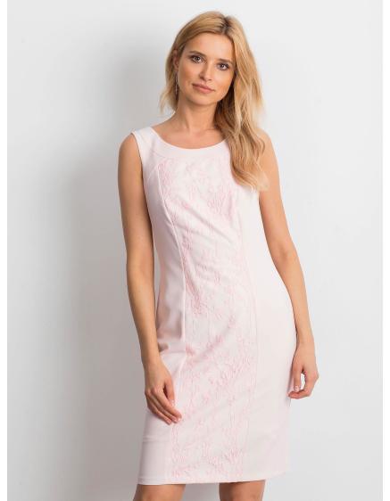 Dámske šaty CHASTITY light pink