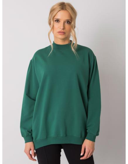 Dámska mikina TWIST tmavozelená