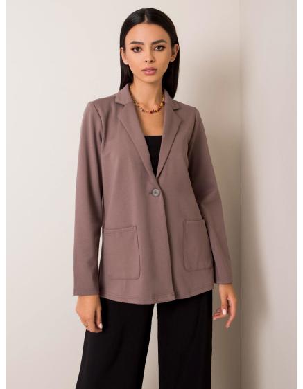 Női kabát Clara SUBLEVEL sötét bézs