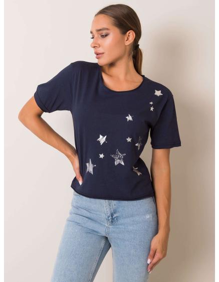 Dámske tričko Star FOR FITNESS navy blue