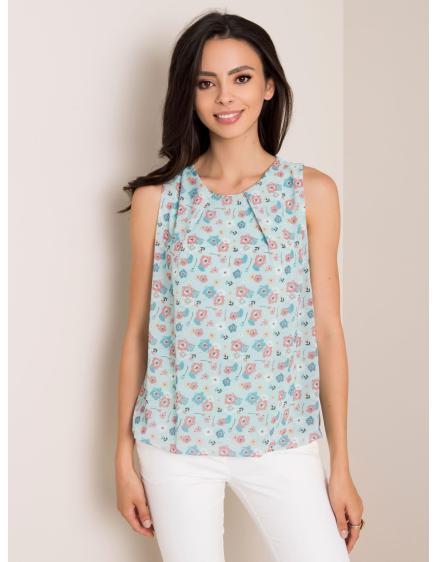 Női top SUBLEVEL Diva menta