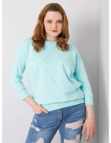 Dámska mikina CHARLIZA mint green