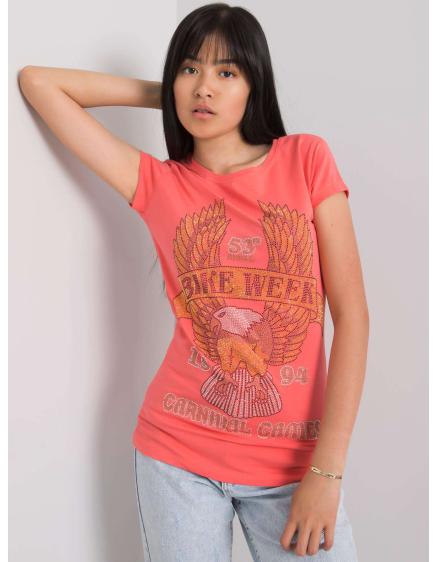 Dámske tričko HALEY coral orange