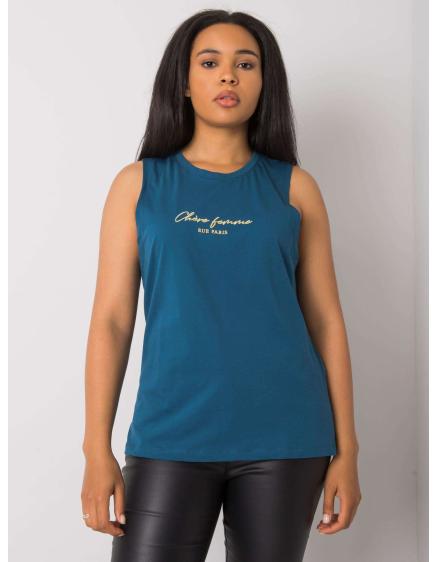 Dámsky top Marine plus size Deann RUE PARIS bavlna