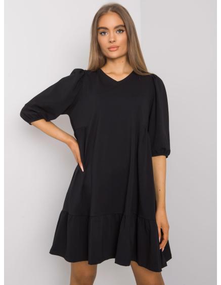Dámske bavlnené šaty YELDA black