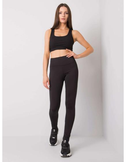 Dámske športové legíny LEFFY black